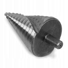 Wiertło stopniowe spiralne do metalu 6-60 mm solidne mocne choinkowe, stożkowe, uniwersalne, mocowanie stożkowe