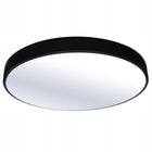 Plafon Natynkowy LED 40cm Okrągły Czarny 40W 4000K 3400lm Nowoczesny Design lampa sufitowa ze zintegrowanym źródłem