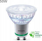 Żarówka LED GU10 philips 2.1W = 50W 190lm/W 2700K Ciepła 36° klasa a 6 szt. reflektorowa, spot do opraw sufitowych, 400