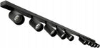 Lampa Sufitowa Listwa Szyna Spot 10x GU10 PREMIUM Kinkiet Solidna i Trwała oprawa oświetleniowa metalowa czarna do