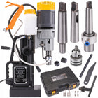 Wiertarka MAGNETYCZNA Gwintarka 2100W 50mm MT3 MT2 do wiercenia w betonie, 600 obr/min, zasilanie 230 V, uchwyt zębaty