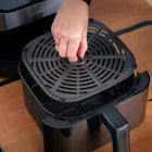 Frytkownica beztłuszczowa frytownica airfryer duża 12 programów 6l wizjer czarny