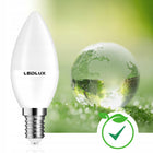 6x Żarówka LED E14 12W =100W SMD 4000K neutralna Premium ledlux nie mruga do lamp stołowych, kinkietów i żyrandoli