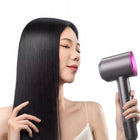 Profesjonalna suszarka do włosów dryer 1600W ultra jonizacja końcówka srebrny/szary