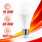 Żarówka LED E27 13W = 100W 1521lm 2700K barwa ciepła premium pila 6 szt. źródło światła do lamp domowych, tradycyjny