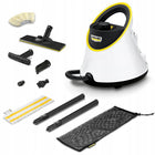 Parownica mop parowy Karcher SC 2 Deluxe bogaty zestaw końcówek 1.513-400.0 czyścik do okien i podłóg, zbiornik 1 l