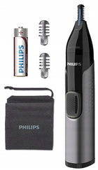 Trymer golarka philips do nosa brwi uszu philips maszynka do golenia + etui czarny