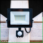 Halogen naświetlacz LED 30W 4000K IP44 zewnętrzny lampa z czujnikiem ruchu reflektor 2700 lm, neutralna biel, do ogrodu