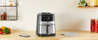 Frytkownica beztłuszczowa tefal Easy Fry Silence EY552D 5 l Air Fryer srebrny/szary