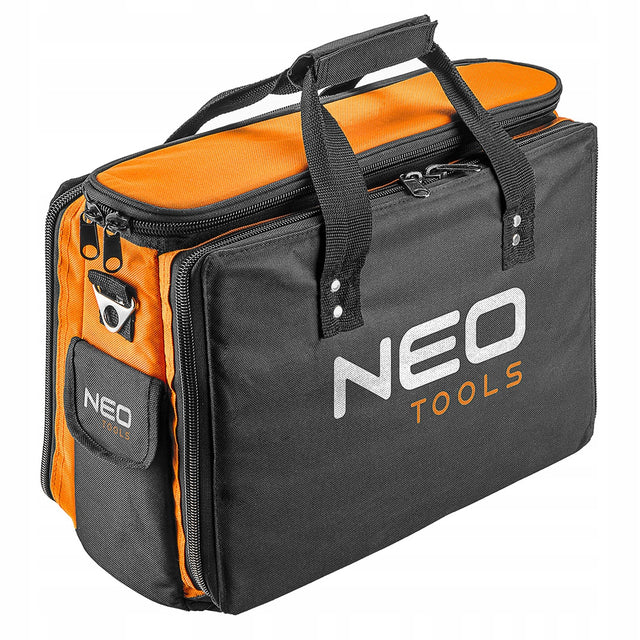 NEO torba narzędziowa monterska organizer 84-308 etui na narzędzia, 19 kieszeni, zamykana na zamek, 43,5x33x20 cm