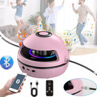 Skakanka elektryczna dla dzieci led bluetooth z głośnikiem muzyczna lina do skakania różowa zabawka sportowa trening