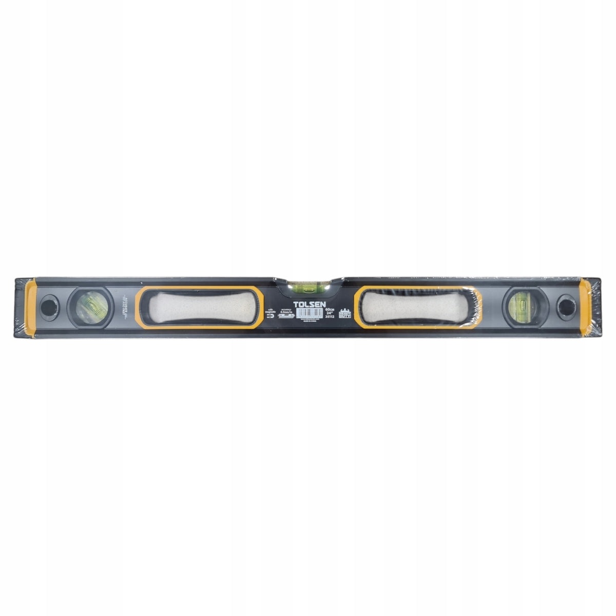 Poziomica magnetyczna 60cm / heavy duty / profesjonalna poziomnica libella budowlana do remontu, 3 libelki