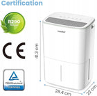 Osuszacz powietrza Comfee 12DEN7 12 l/24H Pochłaniacz wilgoci 350 w