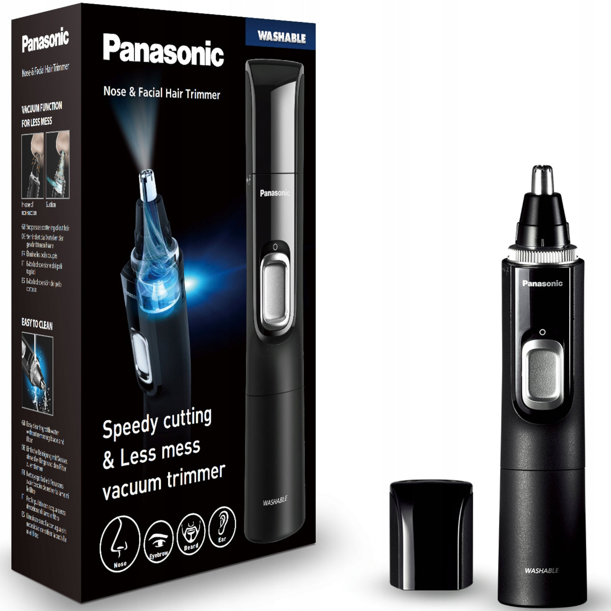 Panasonic ER-GN300 Trymer do zarostu i włosów czarny