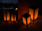 Lampion do Stroika na Grób znicz solarny lampa latarenka LED 28x14cm ozdoba nagrobna, dekoracja cmentarna, ponad 75 h