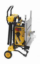 Mobilny stół roboczy DeWalt DWE74911 do piły stołowej podstawa jezdna pod pilarkę, wózek transportowy 100x30x75 cm