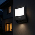 Halogen LED naświetlacz lampa 100W 6500K zewnętrzny IP65 do garażu mocny reflektor 8000 lm, zimna biała barwa