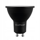 10x Żarówka LED GU10 6W biała zimna 6500K mocna niemrugająca premium czarna reflektor 600 lm do lamp i opraw punktowych