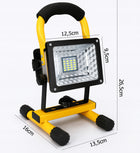 Halogen przenośny LED 30W roboczy naświetlacz budowlany SMD lampa uchwyt reflektor warsztatowy 2400 lm 6500K IP44 do