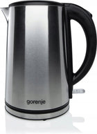 Czajnik elektryczny Gorenje K15DWS 2200W 1,5l Srebrny 1.5 l 2200 w srebrny/szary metal