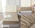 Prześcieradło z gumką 140x200 + 25 CM Jersey różne kolory na materac do łóżka, elastyczne, tekstylia sypialniane