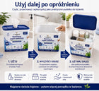 Nawilżany Papier Toaletowy Vebox XXL 500 szt. Aloes Witamina E Spłukiwalny chusteczki higieniczne celulozowe