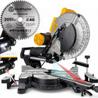 Piła ukośnica z posuwem laser + LED pilarka ukosowa 2000W 305mm GMM-MS305H