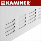 Grzejnik Elektryczny Szklany Kaminer 2500W WiFi Pilot Farelka Biały Wydajny 850 mm 410 mm grzewcza