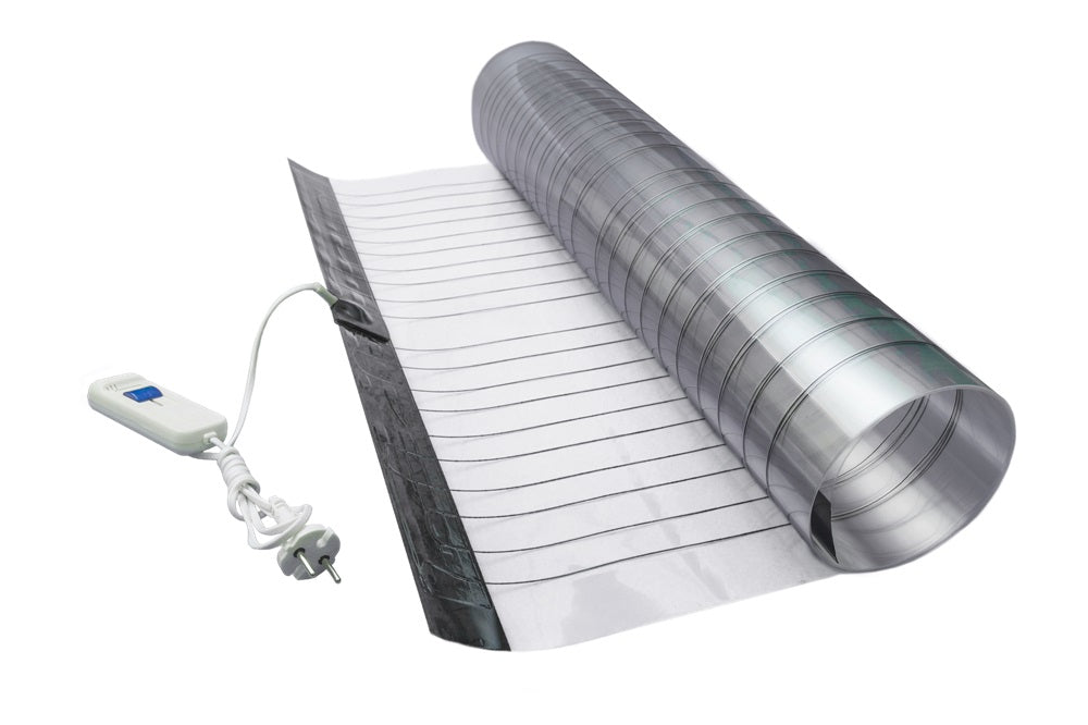 Grzejnik Podłogowy Mata Grzewcza Pod Dywan 100 x 60 cm 185W PODCZERWIEŃ na podczerwień 600 mm 1000 mm