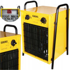 Nagrzewnica elektryczna farelka dmuchawa grzejnik mocna 9kW 400V +termostat piecyk nadmuchowy, ogrzewacz powietrza do