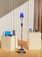 Odkurzacz bezprzewodowy Laresar V7S 75000Pa/650W żółty/złoty