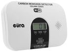 Eura czujnik czadu wifi czujka tlenku węgla z powiadomieniem na telefon detektor CO, alarm dźwiękowy i świetlny