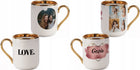 Kubek Elegancki Złoty Kosmetyczki Stylistki Paznokci z Grafiką Nadrukiem ceramiczny 330 ml do herbaty, personalizowany