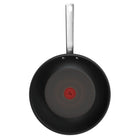 TEFAL Experience wok 28cm INDUKCJA nieprzywierająca powłoka FusionCore patelnia głęboka do piekarnika