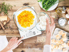 Waga Kuchenna Soehnle Page Profi 300 20kg Profesjonalna Biała do ważenia żywności i składników, szklana, precyzja 1 g