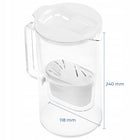 Szklany dzbanek filtrujący Wessper D4 borosilicate mini futureflow 2l biały