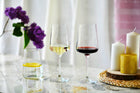 Kieliszki do czerwonego wina infinity krosno 6szt duże nowoczesne merlot szkło, 580 ml, bezbarwne, można myć w zmywarce