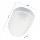 Lampa Sufitowa Plafon LED 24W 1920lm Neutralny 4000K IP54 Oprawa Natynkowa okrągła biała, zintegrowane źródło światła