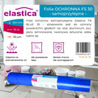 Folia ochronna samoprzylepna niebieska 75 m UV okna szyby gruba 90 DNI mask zabezpieczenie ram podczas remontu, do