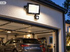 Halogen lampa czujnik ruchu zmierzchu 4000lm 50W LED PIR zewnętrzna IP65 reflektor naświetlacz biały neutralny 4000 K