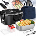 Przenośny Lunchbox Podgrzewający, Szybkie Nagrzewanie, Łatwy do Czyszczenia podgrzewacz do posiłków, pojemnik na
