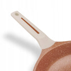 Patelnia Indukcja z Wylewką solidna Kremowa Starke Pro Texture Creamy 28 cm tradycyjna 60 mm /Wzór