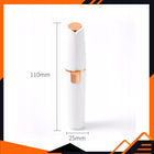 Depilator do brwi trymer do twarzy dla Kobiet USB+2 końcówki + LED + kabel