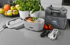 Elektryczny lunch BOX podgrzewacz obiad 230/12/24V + torba termiczna pojemnik na żywność 1100 ml do samochodu i pracy