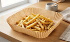 Wkład AIR fryer papier do pieczenia 400 SZT 20x20cm papierowe foremki forma tacki frytkownica beztłuszczowa