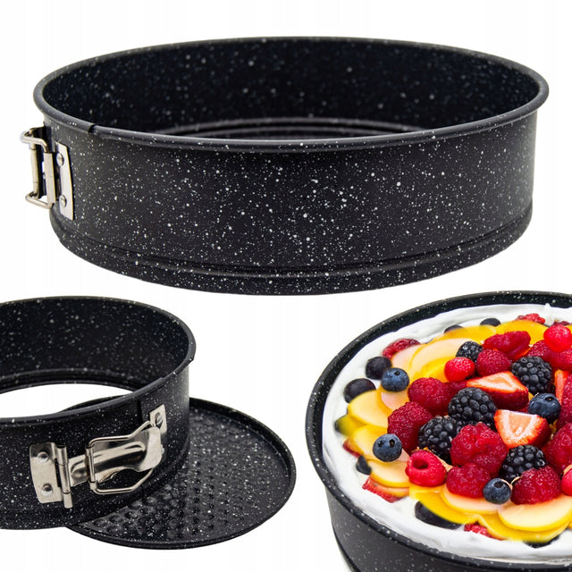 Tortownica 22cm blacha do pieczenia forma marmurek non-stick tort 22 cm z 483 sztuk