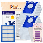 Filtr hepa + 12x worki do odkurzacza elektrolux philips + zapach pałeczki zamiennik 12 szt.