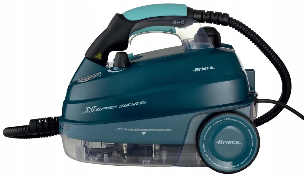 Myjka parowa Ariete XVapor Deluxe 4146/BL ART 4146/BL czyścik do okien i czyszczenia domu, zasilanie sieciowe