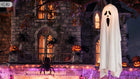 Dekoracja Halloween zjawa upiór duch wiszący do zawieszenia lampion 90cm straszydło na przyjęcie tematyczne