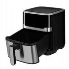 Frytkownica beztłuszczowa AIR fryer frytownica duża 6,5l misa 1800 w srebrny